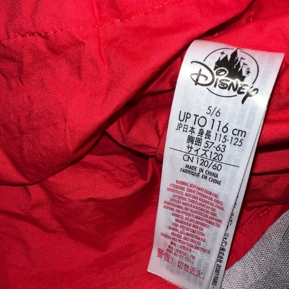 Disney Minnie Mouse Red polka dot Party Dress Tutu Slip girls size 5/6 AOP - Picture 4 of 8